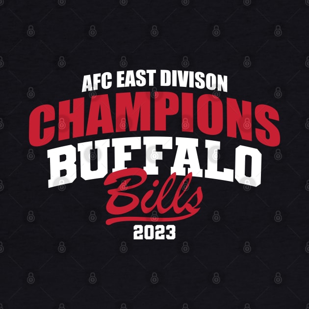 Bills 2023 AFC East Champs by Nagorniak